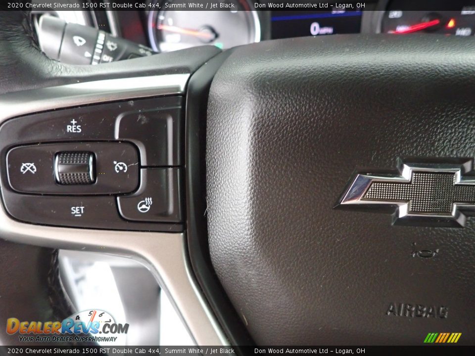 2020 Chevrolet Silverado 1500 RST Double Cab 4x4 Summit White / Jet Black Photo #16