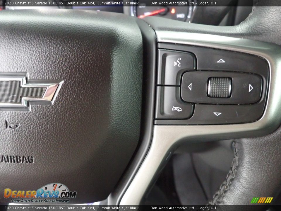 2020 Chevrolet Silverado 1500 RST Double Cab 4x4 Summit White / Jet Black Photo #17