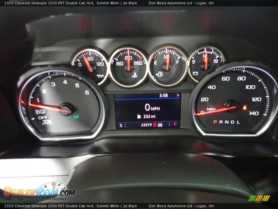 2020 Chevrolet Silverado 1500 RST Double Cab 4x4 Summit White / Jet Black Photo #18