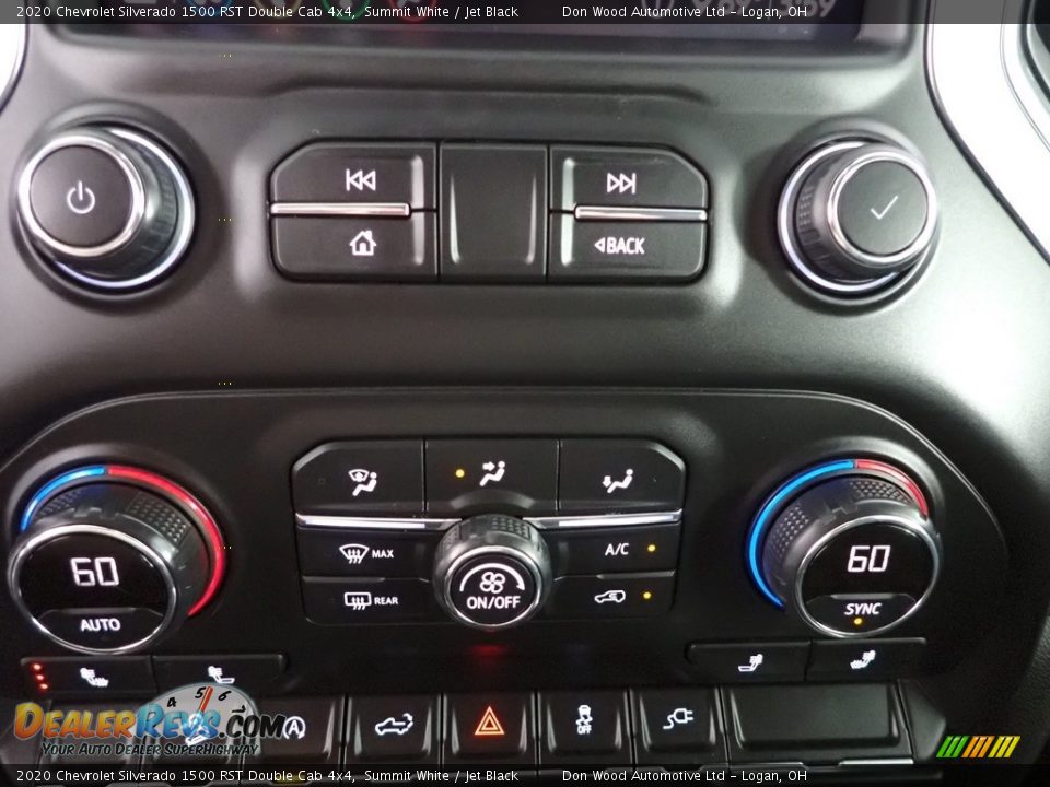 2020 Chevrolet Silverado 1500 RST Double Cab 4x4 Summit White / Jet Black Photo #19