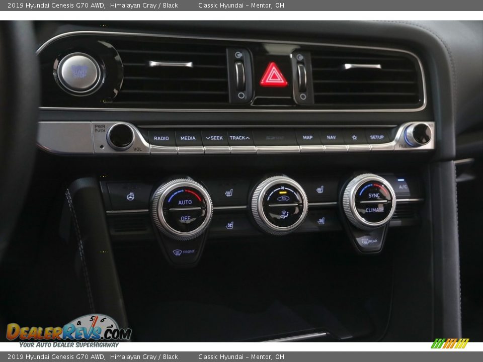 Controls of 2019 Hyundai Genesis G70 AWD Photo #14