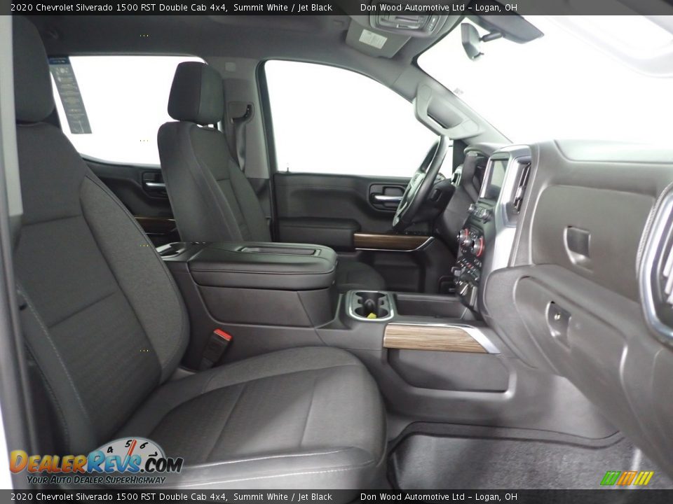 2020 Chevrolet Silverado 1500 RST Double Cab 4x4 Summit White / Jet Black Photo #28