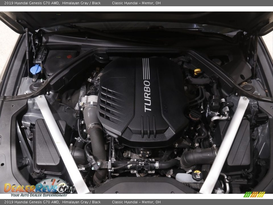 2019 Hyundai Genesis G70 AWD 3.3 Liter Twin-Turbocharged DOHC 24-Valve D-CVVT V6 Engine Photo #21