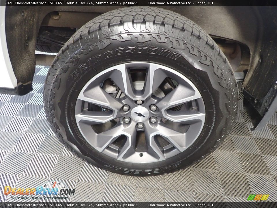 2020 Chevrolet Silverado 1500 RST Double Cab 4x4 Summit White / Jet Black Photo #31