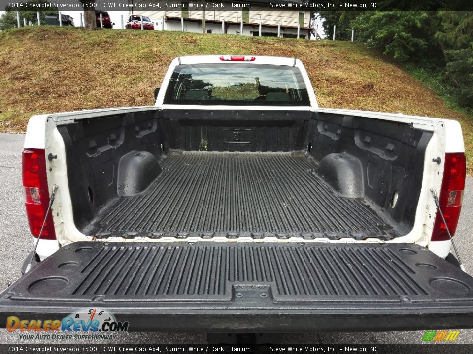 2014 Chevrolet Silverado 3500HD WT Crew Cab 4x4 Summit White / Dark Titanium Photo #9