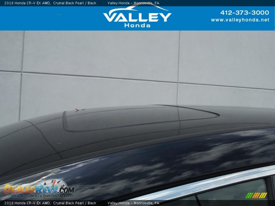 2019 Honda CR-V EX AWD Crystal Black Pearl / Black Photo #3