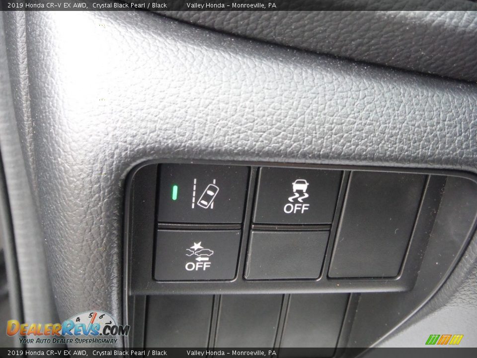 2019 Honda CR-V EX AWD Crystal Black Pearl / Black Photo #5