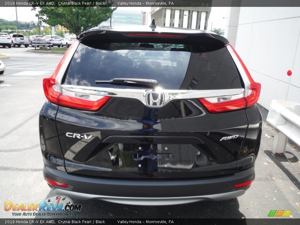 2019 Honda CR-V EX AWD Crystal Black Pearl / Black Photo #9