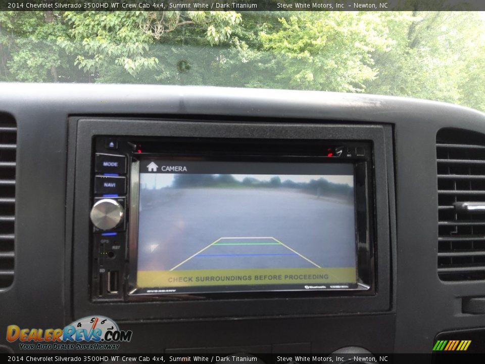 2014 Chevrolet Silverado 3500HD WT Crew Cab 4x4 Summit White / Dark Titanium Photo #24