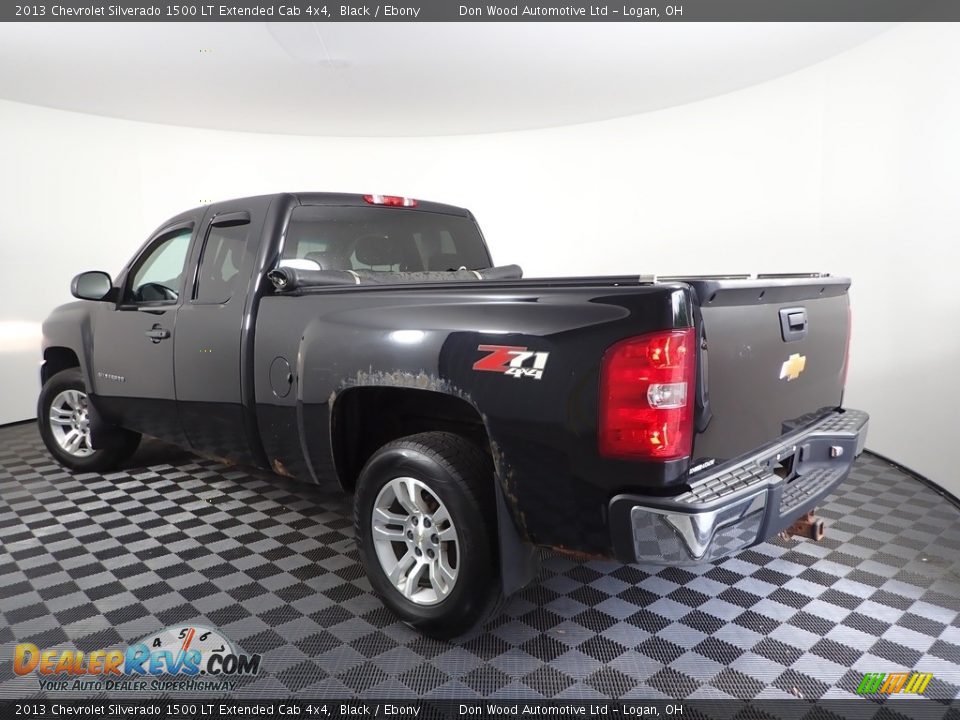 2013 Chevrolet Silverado 1500 LT Extended Cab 4x4 Black / Ebony Photo #4