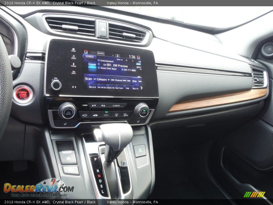 2019 Honda CR-V EX AWD Crystal Black Pearl / Black Photo #17