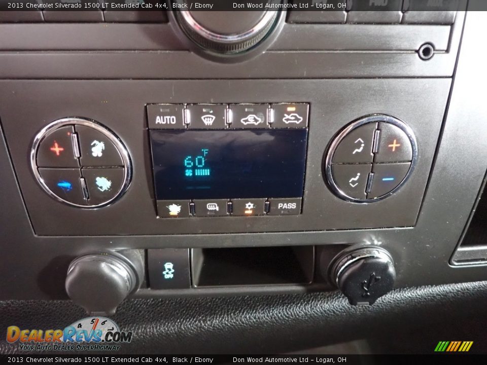2013 Chevrolet Silverado 1500 LT Extended Cab 4x4 Black / Ebony Photo #16