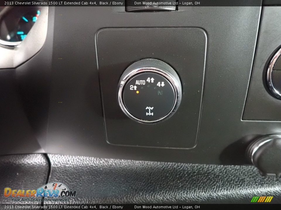 2013 Chevrolet Silverado 1500 LT Extended Cab 4x4 Black / Ebony Photo #17