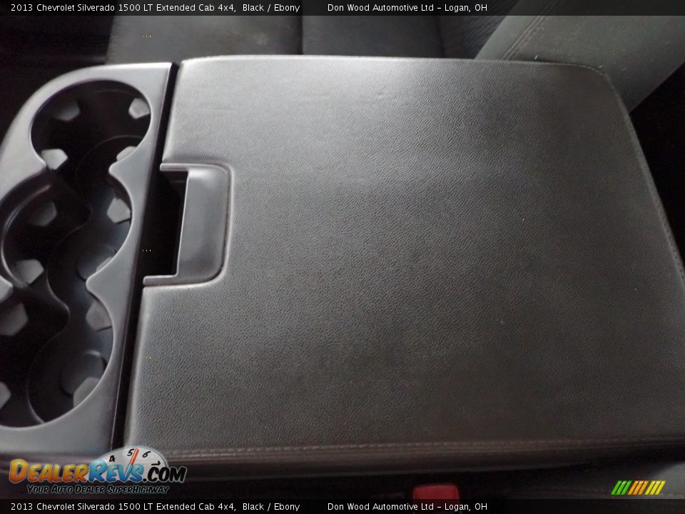 2013 Chevrolet Silverado 1500 LT Extended Cab 4x4 Black / Ebony Photo #18