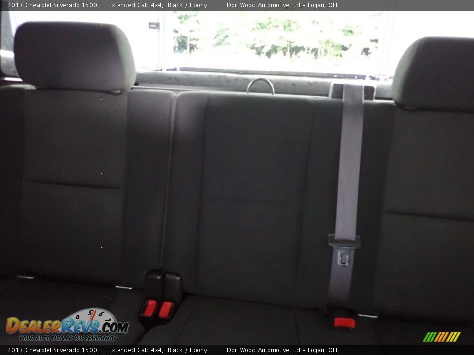 2013 Chevrolet Silverado 1500 LT Extended Cab 4x4 Black / Ebony Photo #19