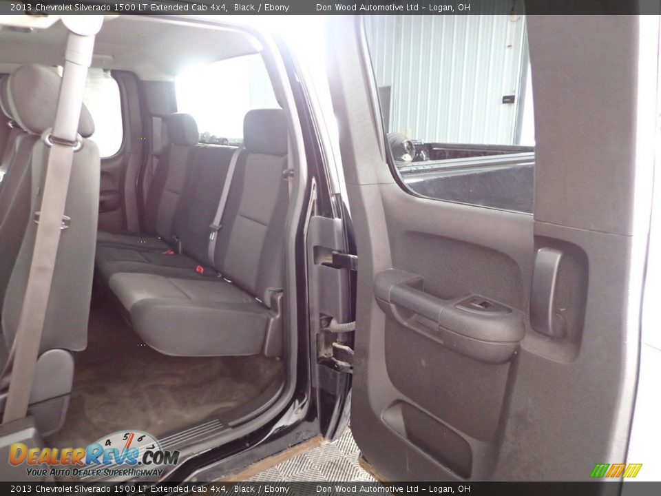 2013 Chevrolet Silverado 1500 LT Extended Cab 4x4 Black / Ebony Photo #20
