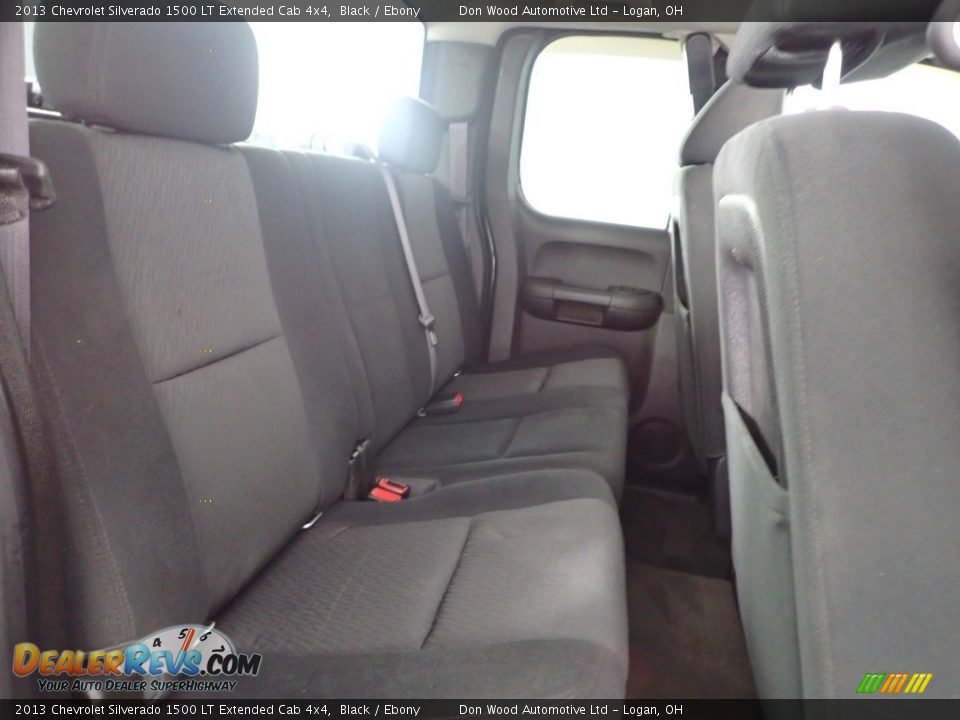2013 Chevrolet Silverado 1500 LT Extended Cab 4x4 Black / Ebony Photo #26