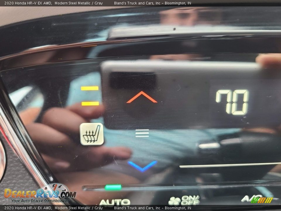 2020 Honda HR-V EX AWD Modern Steel Metallic / Gray Photo #24