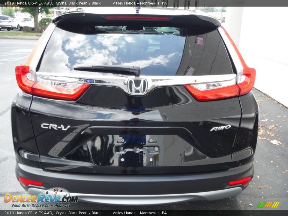 2019 Honda CR-V EX AWD Crystal Black Pearl / Black Photo #9