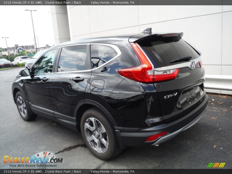 2019 Honda CR-V EX AWD Crystal Black Pearl / Black Photo #10