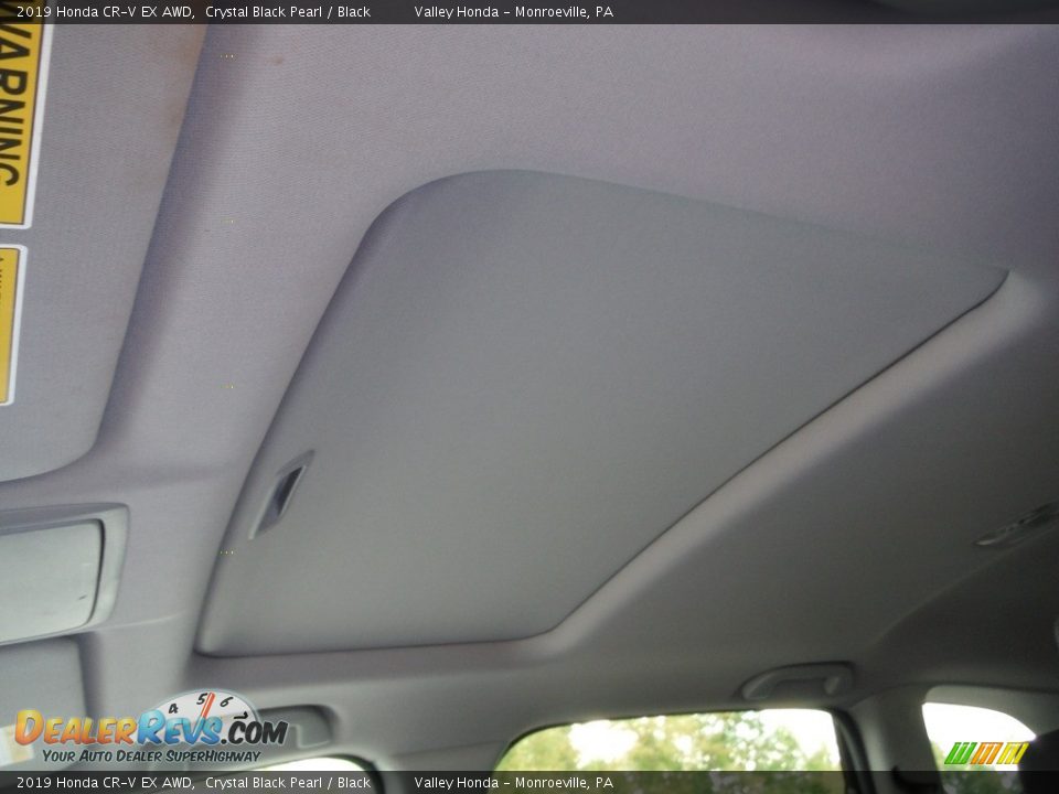 2019 Honda CR-V EX AWD Crystal Black Pearl / Black Photo #11