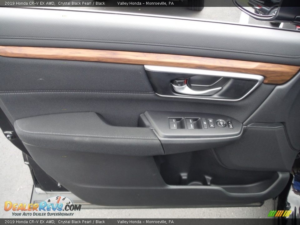 2019 Honda CR-V EX AWD Crystal Black Pearl / Black Photo #15