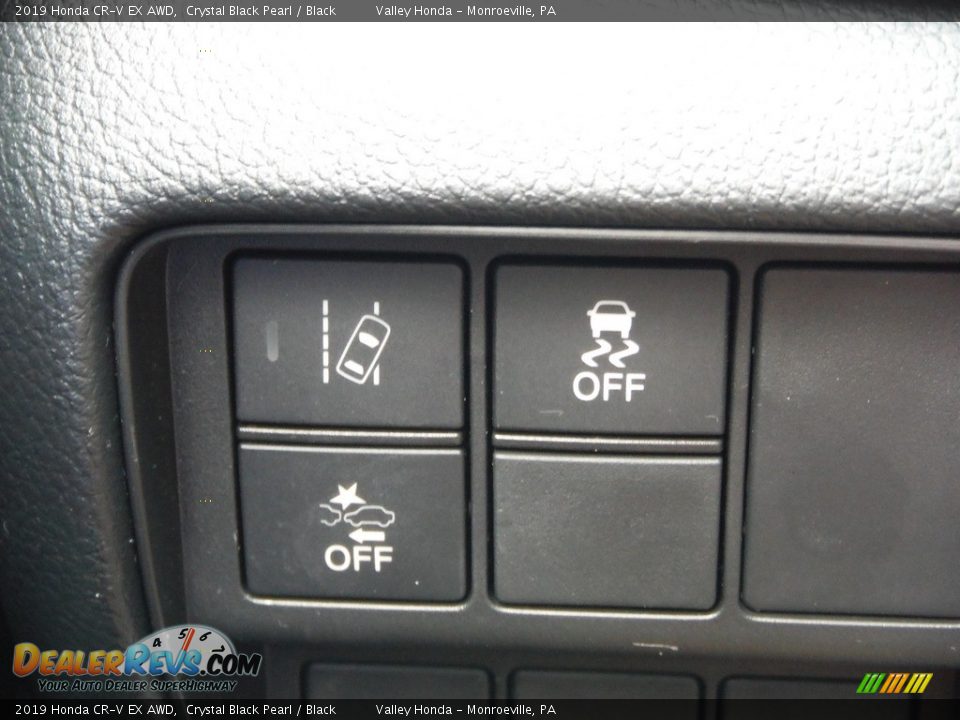2019 Honda CR-V EX AWD Crystal Black Pearl / Black Photo #16