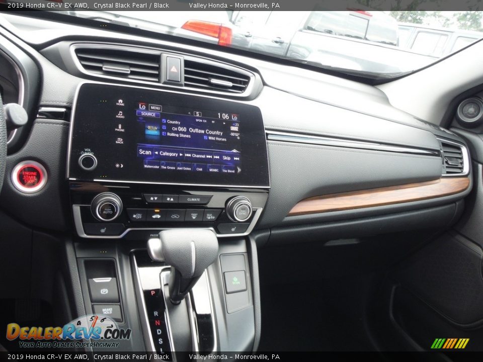 2019 Honda CR-V EX AWD Crystal Black Pearl / Black Photo #20