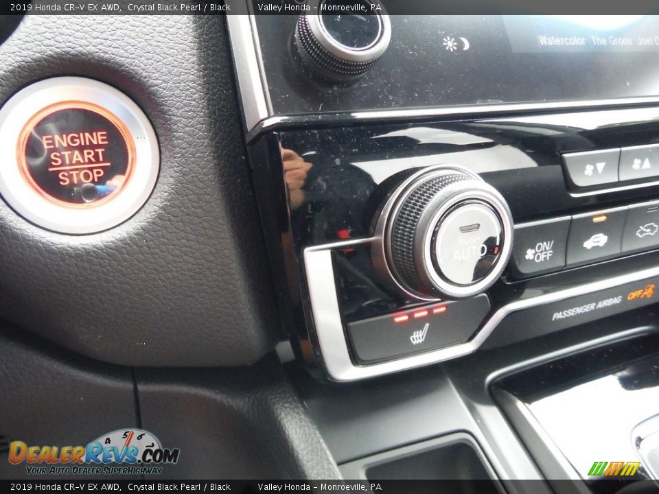 2019 Honda CR-V EX AWD Crystal Black Pearl / Black Photo #21