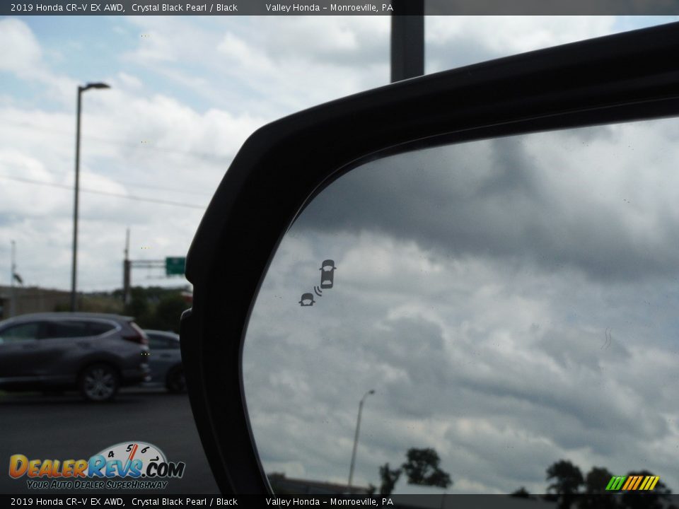 2019 Honda CR-V EX AWD Crystal Black Pearl / Black Photo #28