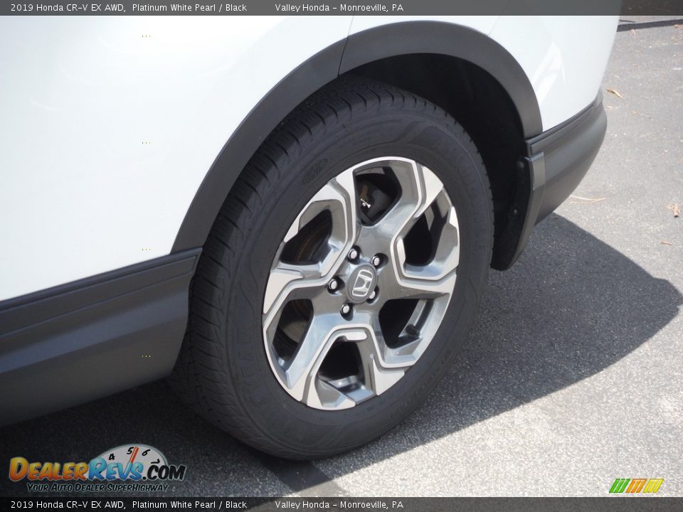 2019 Honda CR-V EX AWD Platinum White Pearl / Black Photo #4