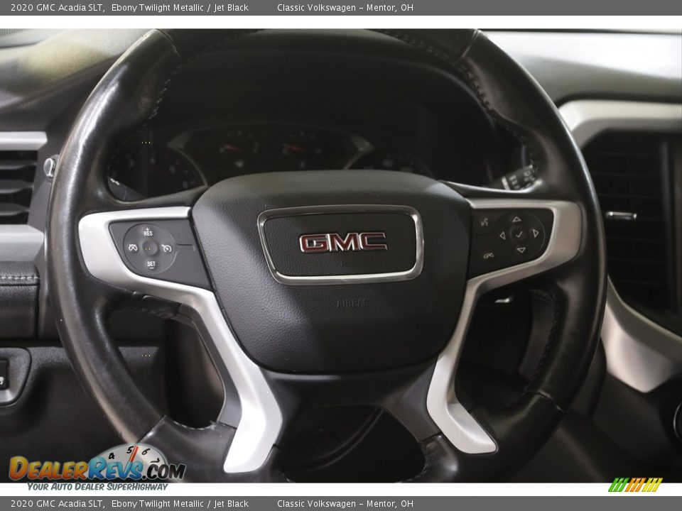 2020 GMC Acadia SLT Ebony Twilight Metallic / Jet Black Photo #7