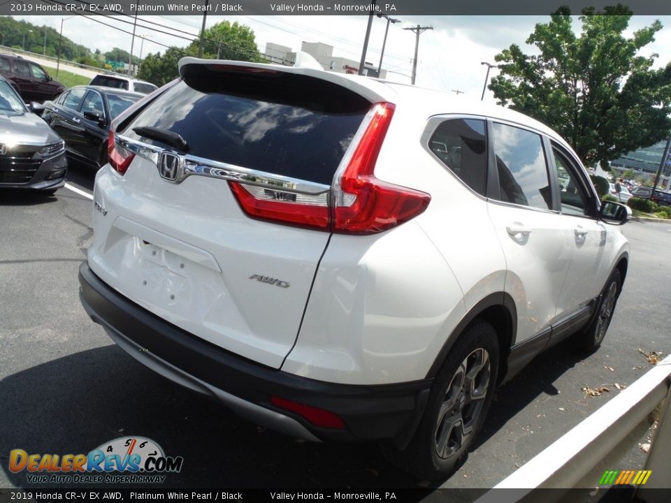 2019 Honda CR-V EX AWD Platinum White Pearl / Black Photo #7