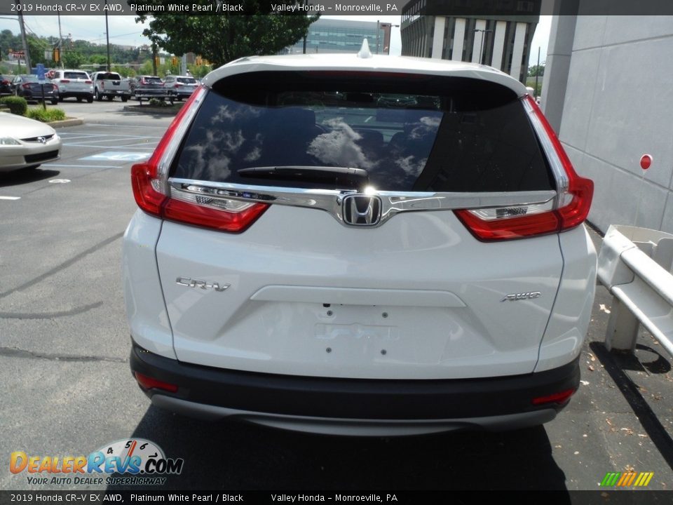 2019 Honda CR-V EX AWD Platinum White Pearl / Black Photo #8