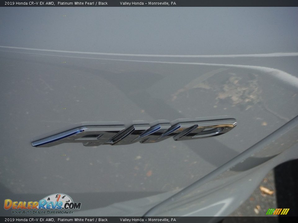 2019 Honda CR-V EX AWD Platinum White Pearl / Black Photo #9