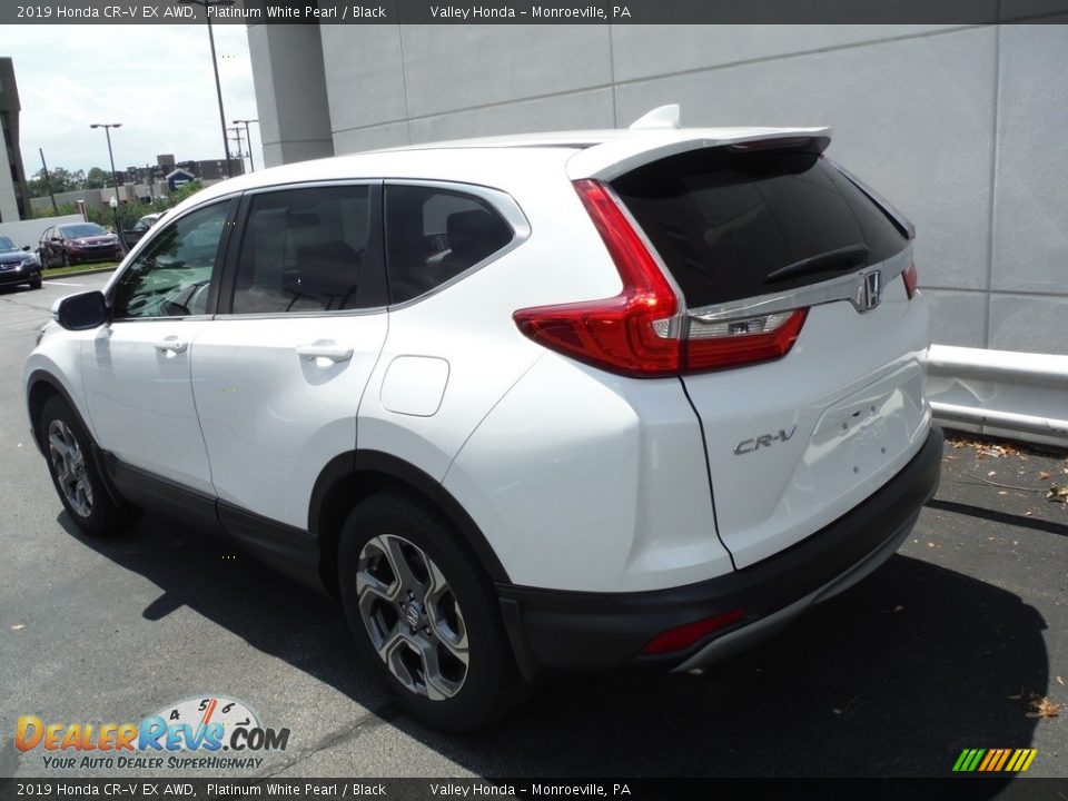 2019 Honda CR-V EX AWD Platinum White Pearl / Black Photo #10