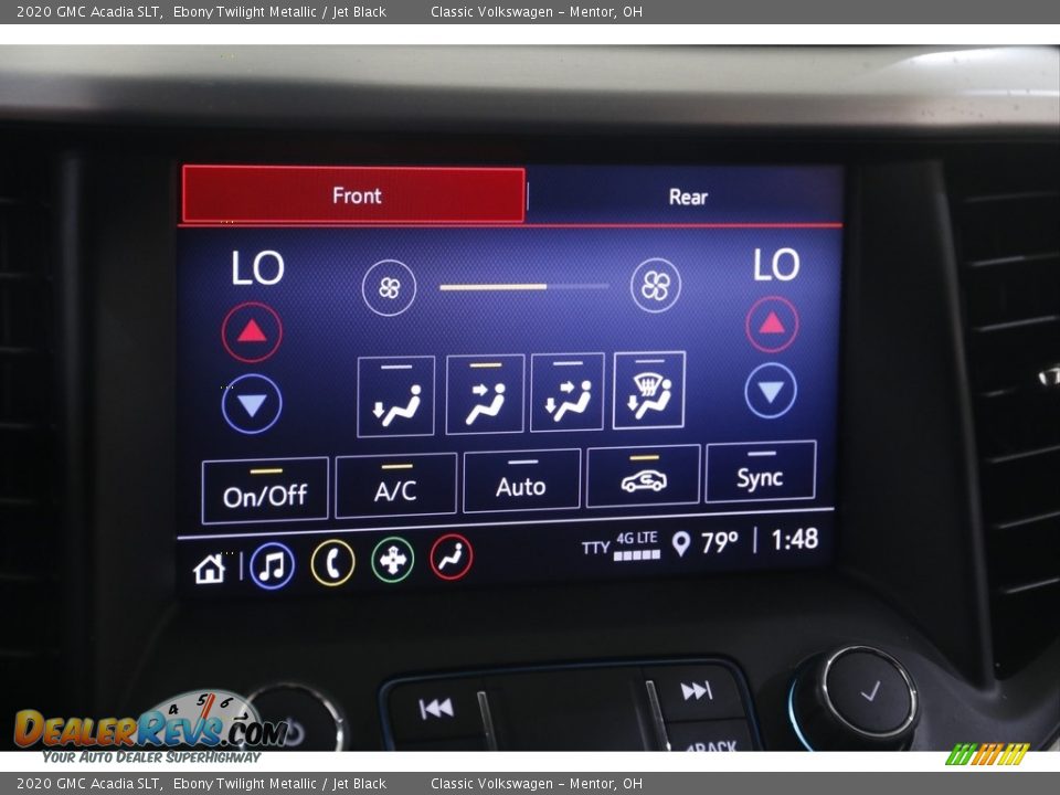 2020 GMC Acadia SLT Ebony Twilight Metallic / Jet Black Photo #12