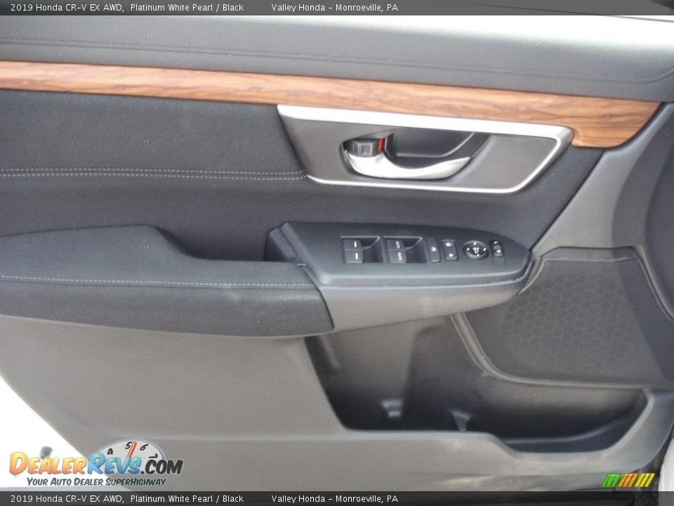 2019 Honda CR-V EX AWD Platinum White Pearl / Black Photo #13