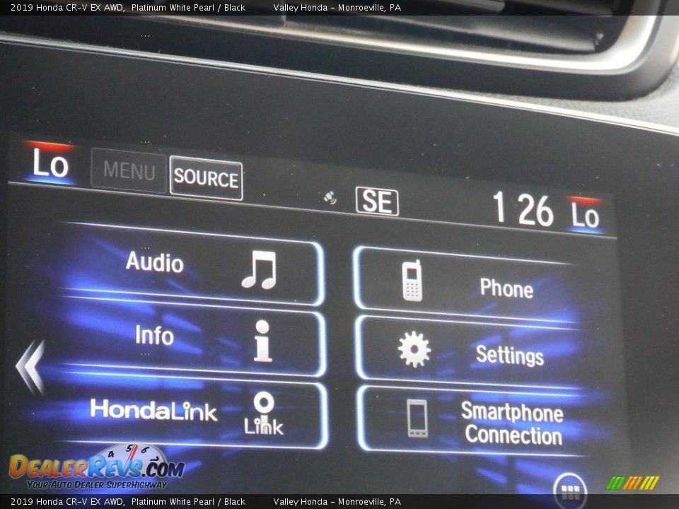 2019 Honda CR-V EX AWD Platinum White Pearl / Black Photo #17