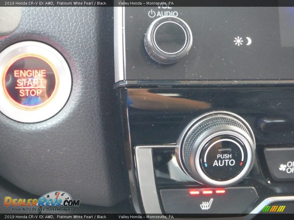 2019 Honda CR-V EX AWD Platinum White Pearl / Black Photo #18