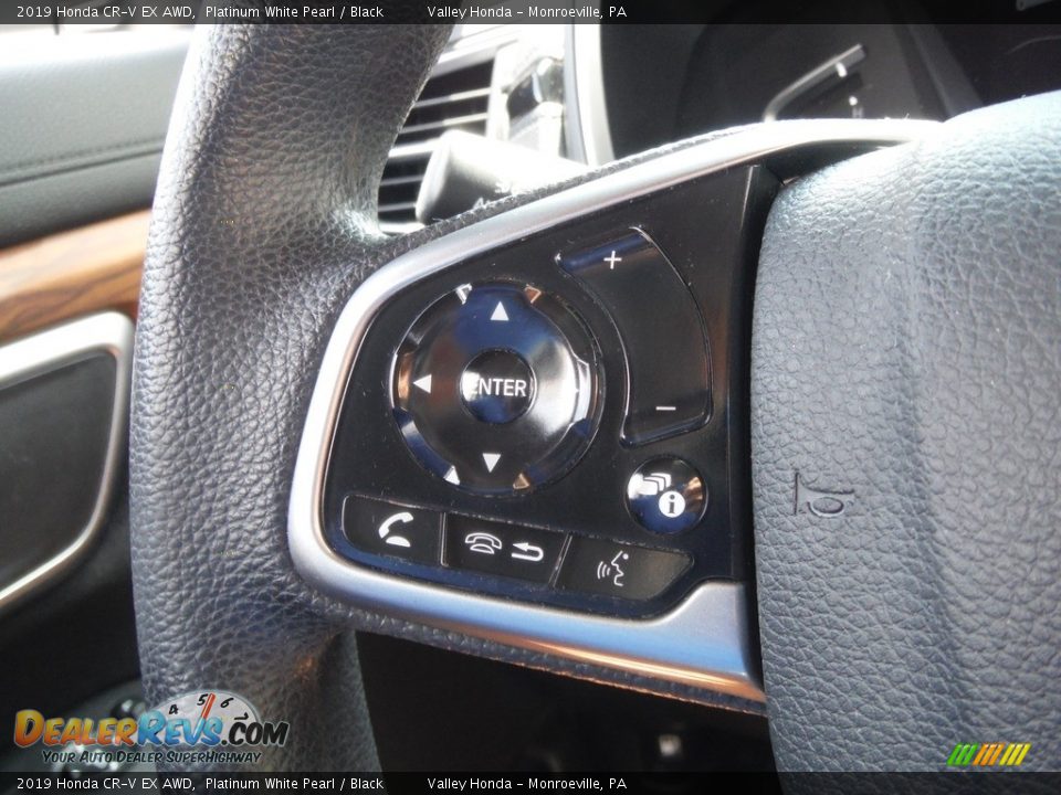 2019 Honda CR-V EX AWD Platinum White Pearl / Black Photo #20