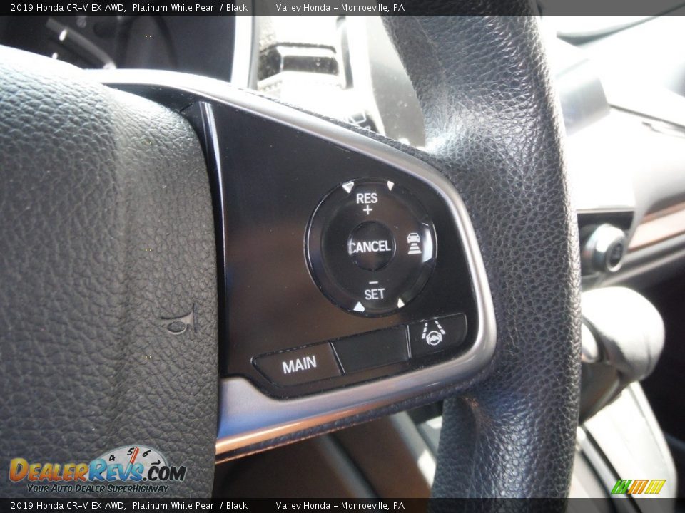 2019 Honda CR-V EX AWD Platinum White Pearl / Black Photo #21