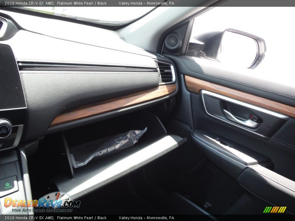 2019 Honda CR-V EX AWD Platinum White Pearl / Black Photo #24