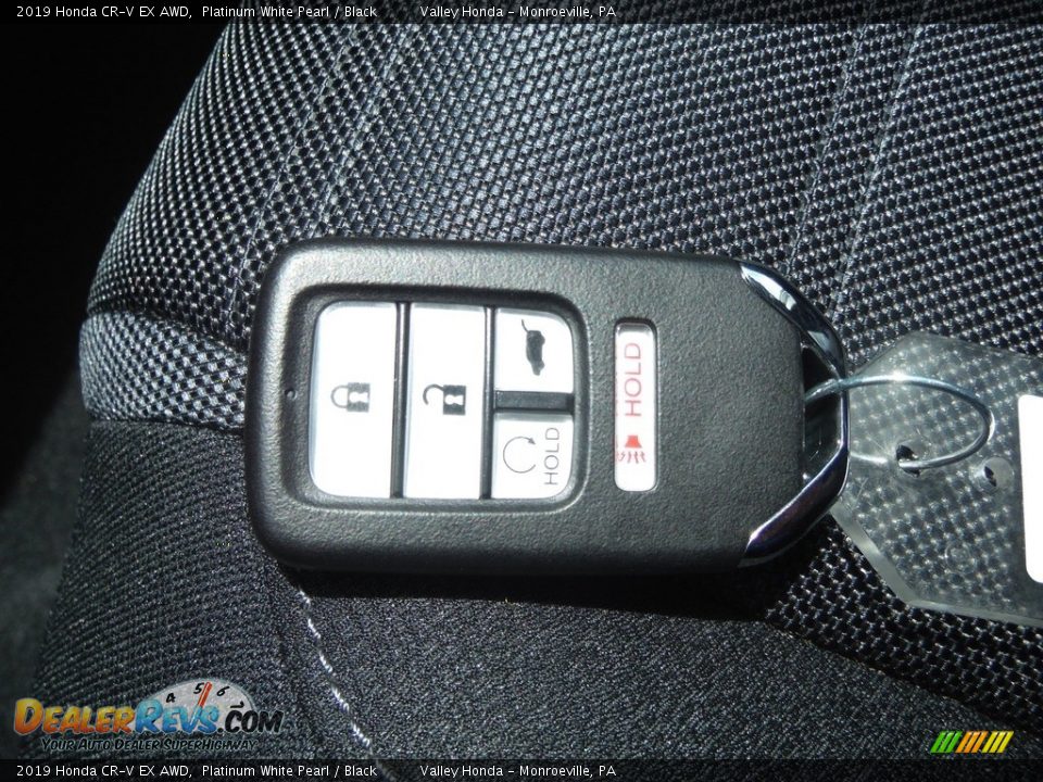 2019 Honda CR-V EX AWD Platinum White Pearl / Black Photo #31