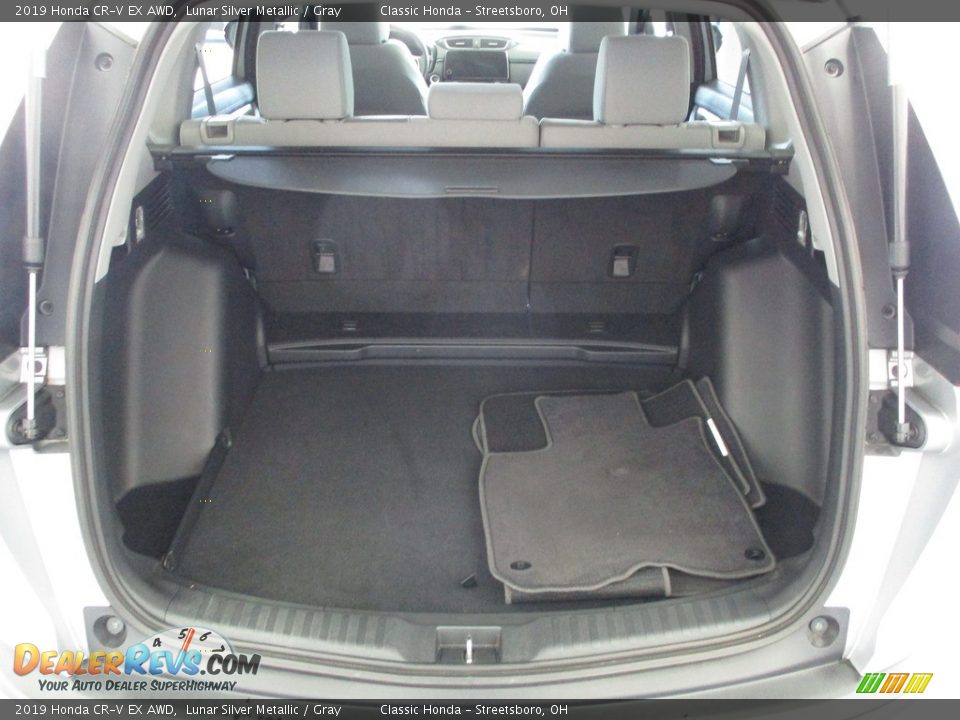 2019 Honda CR-V EX AWD Lunar Silver Metallic / Gray Photo #13