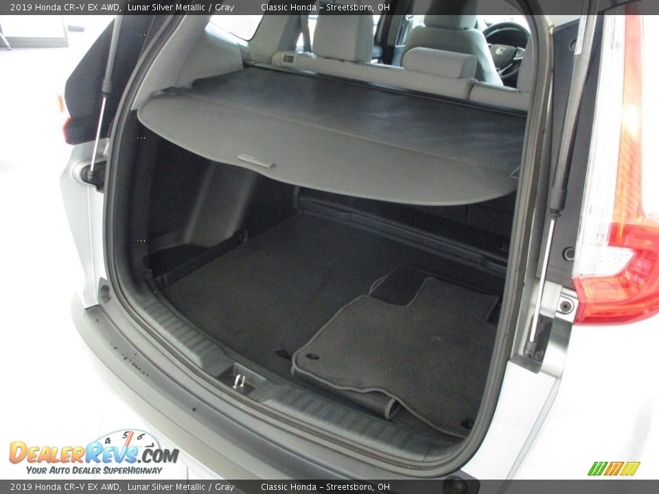 2019 Honda CR-V EX AWD Lunar Silver Metallic / Gray Photo #14