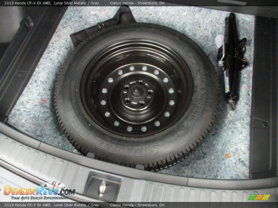 2019 Honda CR-V EX AWD Lunar Silver Metallic / Gray Photo #15