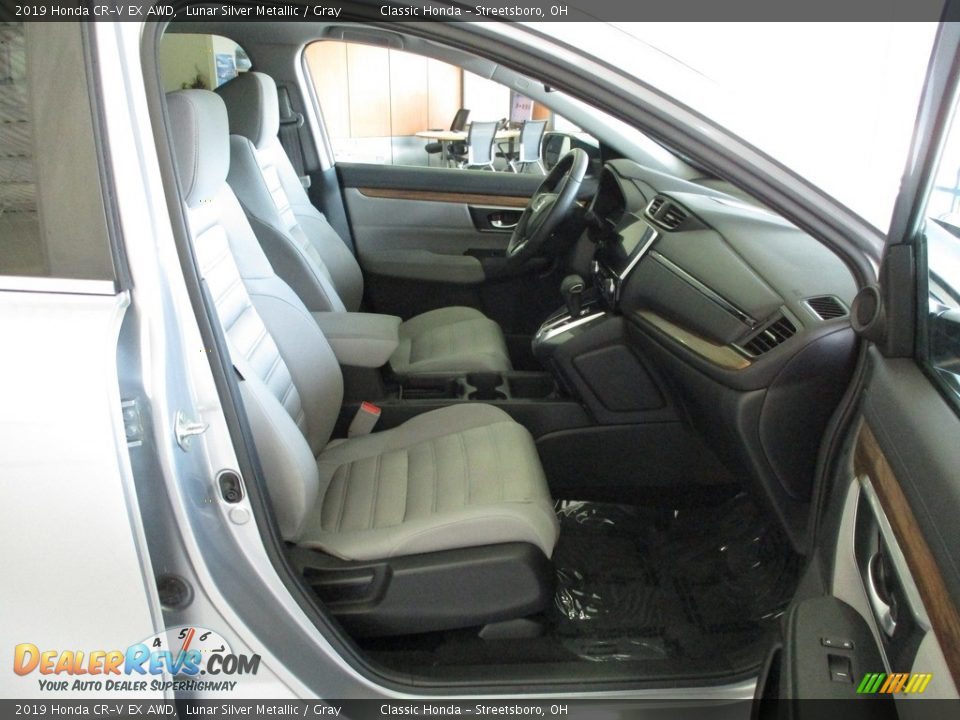 2019 Honda CR-V EX AWD Lunar Silver Metallic / Gray Photo #18