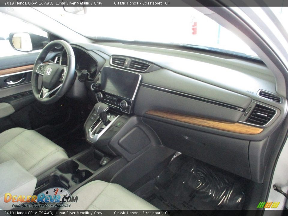 2019 Honda CR-V EX AWD Lunar Silver Metallic / Gray Photo #20