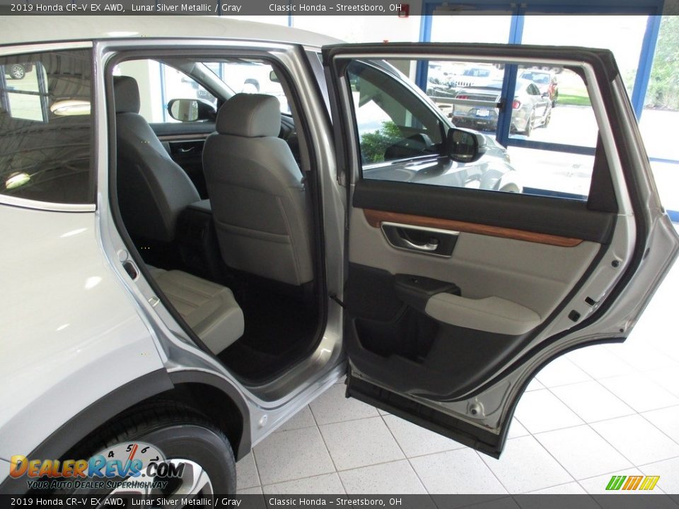 2019 Honda CR-V EX AWD Lunar Silver Metallic / Gray Photo #21